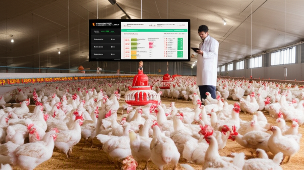 10 نکته مهم برای بهبود FCR در پرورش مرغ